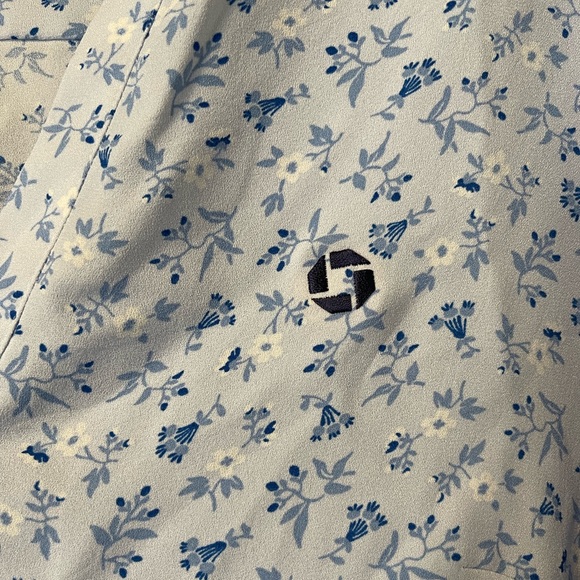 Blue Floral Chase Blouse - Picture 2 of 5